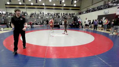 138 lbs Quarterfinal - Dj Clarke, Roundtree Wrestling Academy vs Tahir Charles, Brookwood Bronco Wrestling Club