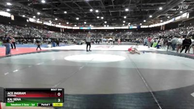 144 lbs Champ. Round 2 - Kai Sena, Nampa vs Ace Ingram, Madison