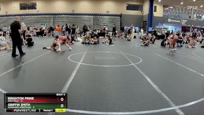 96 lbs Round 3 (4 Team) - Brighton Prine, Ohio Gold vs Griffin Smith, Warhawks Wrestling