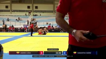 Andrea Lema vs Samantha Saenz 2025 ADCC Ecuador Open