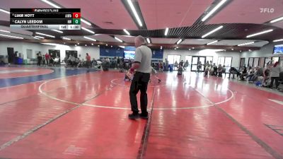 77 lbs Quarterfinal - Calyn Leedom, Husky Wrestling vs Liam Hoyt, All In Wrestling Academy