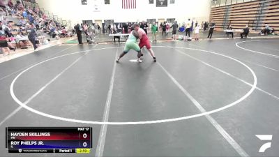 285 lbs Champ. Round 1 - Hayden Skillings, MN vs Roy Phelps Jr., IL