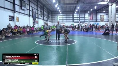 132 lbs Placement Matches (8 Team) - Sean Patrick, GREAT BRIDGE WRESTLING CLUB vs Jackson Rowling, DARKHORSE WRESTLING CLUB