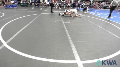 105 lbs Quarterfinal - Tucker Pelley, Deer Creek Wrestling Club vs Jackson Wallick, Perkins