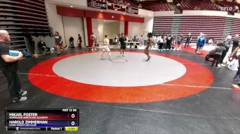 175 lbs Semifinal - Mikael Foster, Hurricane Wrestling Academy vs Harold Zimmerman, Lions Wrestling Club