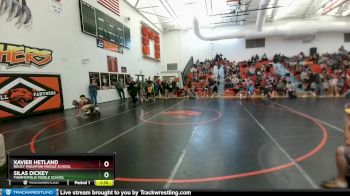 115 lbs Quarterfinal - Silas Dickey, Thermopolis Middle School vs Xavier Hetland, Rocky Mountain Middle School