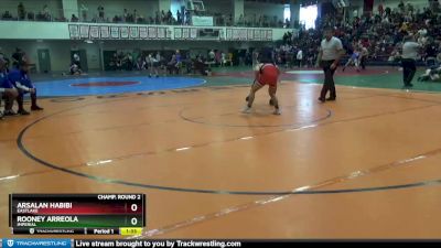 120 lbs Champ. Round 2 - Arsalan Habibi, Eastlake vs Rooney Arreola, Imperial