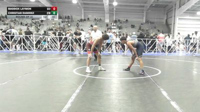 138 lbs Round Of 32 - Maddox Laymon, Team 922 - HSB vs Christian Ramirez, Shore Thing Surf - HSB