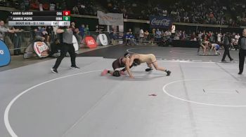 D 1 165 lbs Cons. Round 5 - James Pote, Brother Martin vs Amir Gaber, Chalmette