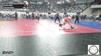 87 lbs Consi Of 4 - Elijah Ward, Tulsa Union vs William Craig, Cowboy Wrestling Club