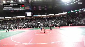 90 lbs Quarterfinal - Fiona Highfill, OCGA vs Skout Hines, BRN3