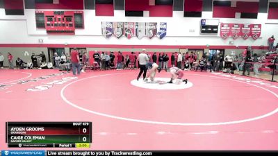 165 lbs Semifinal - Caige Coleman, Naches Valley vs Ayden Grooms, Okanogan