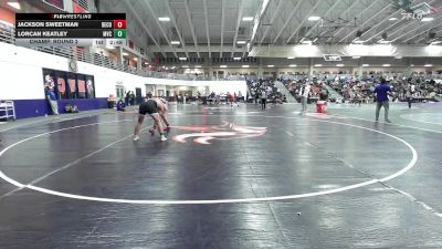 184 lbs Champ. Round 2 - Lorcan Keatley, Missouri Valley vs Jackson Sweetman, Benedictine College