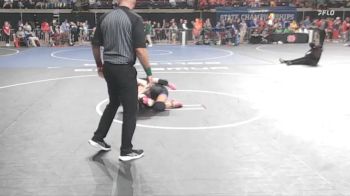 G 120 lbs Semifinal - Lynette Elizondo, South Beauregard Girls vs Caylee Brammer, Benton Girls