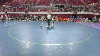 106 lbs Round 3 - 2nd Wrestleback And Semi-finals(16 Team) - Zyair Gonzales, Amarillo Caprock vs Wyatt Johnson, Frisco Wakeland