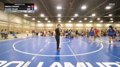 85 kg Rr Rnd 7 - Kendall Wagner, PA West - GHSE vs Kaleigh Fuller, Maine Trappers Blue - GHSE