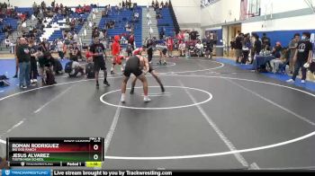 160 lbs Quarterfinal - Roman Rodriguez, Big Dog Ranch vs Jesus Alvarez, Tustin High School