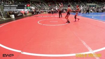 102 lbs Consi Of 16 #2 - Isabella Morales, Top Rank Hammers vs Whitney Hensen, Hudson Wrestling Club