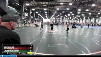 68 lbs Rd# 4- 2:00pm Friday Final Pool - Kolt Palmer, Backyard Brawlers vs Cameron Rodgers, Minnesota Funky Singlets