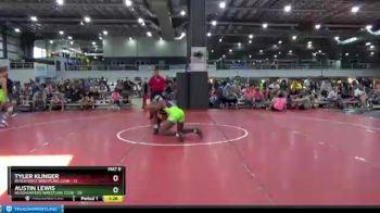 160 lbs Round 2 (6 Team) - Tyler Klinger, BEACH BOYZ WRESTLING CLUB vs Austin Lewis, HEADHUNTERS WRESTLING CLUB