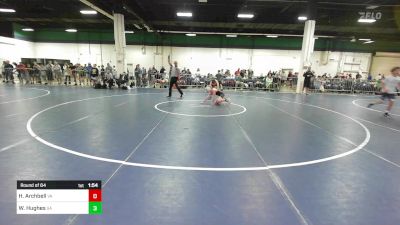 90 lbs Round Of 64 - Hayden Archbell, VA vs Will Hughes, GA