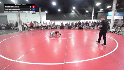 88 lbs Thomas Blanke, Illinois vs Dustin Alvarado, Colorado