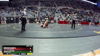 157 lbs Quarterfinal - Kévon Russell, Fort Wayne Snider vs Isaiah Meyer, South Adams