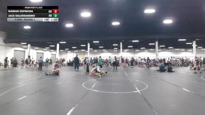 60-64 lbs Cons. Round 1 - Jace Dalessandro, Pride vs Damian Espinosa, Easton