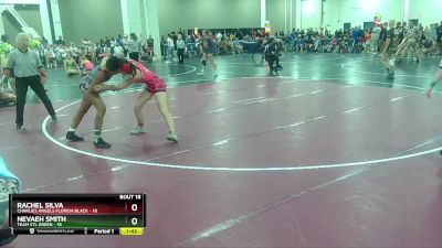 130 lbs Semis & Wb (16 Team) - Nevaeh Smith, Team STL Green vs Rachel Silva, Charlies Angels Florida Black