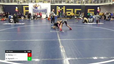 127 lbs Qtr-finals - Shai Sabag, Germantown Academy vs Brenden Agcaoili, Slam Academy-NV