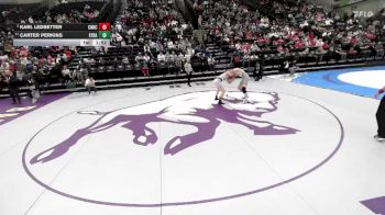 6A 150 lbs Quarterfinal - Karl Ledbetter, Corner Canyon vs Carter Perkins, Syracuse