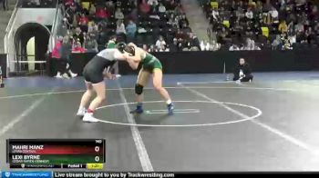 140 lbs 3rd Place Match - Mahri Manz, Lewis Central vs Lexi Byrne, Cedar Rapids Kennedy