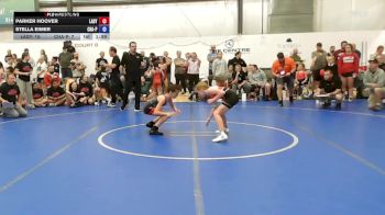 33 lbs Rr Rnd 1 - Parker Hoover, Lady Warriors United - W vs Stella Eimer, Charlies Angels- W