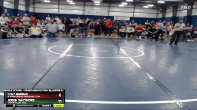 117 lbs Cons. Round 1 - Cole Kuntz, Southern Idaho Wrestling Club vs Dane Muck, Bulldog Wresting Club