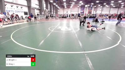 105 lbs Consi Of 32 #1 - Jayden Wright, VA vs Knox King, SC