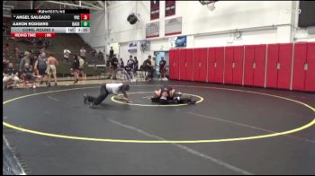 149 lbs Cons. Round 5 - Angel Salgado, Victor Valley College vs Aaron Rodgers, Bakersfield College