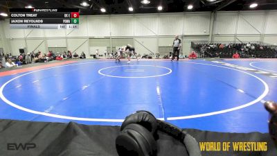 180 lbs Final - Colton Treat, OK Elite 14U 1 vs Jaxon Reyolnds, POWA 14U