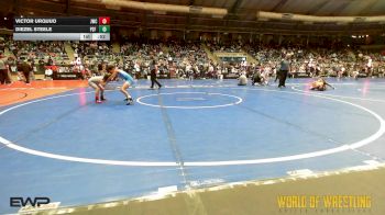 61 lbs Consi Of 16 #1 - Victor Urquijo, Juggernaut Wrestling Club vs Diezel Steele, PSF Wrestling