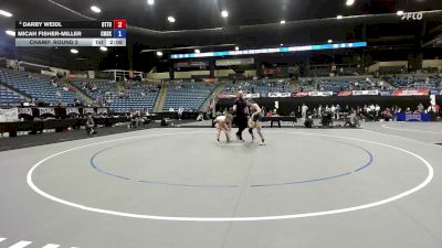 160 lbs Champ. Round 2 - Micah Fisher-Miller, University Of The Cumberlands vs Darby Weidl, Ottawa