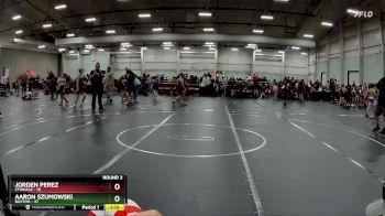 96 lbs Round 3 (8 Team) - Aaron Szumowski, Buxton vs Jorden Perez, CTWHALE