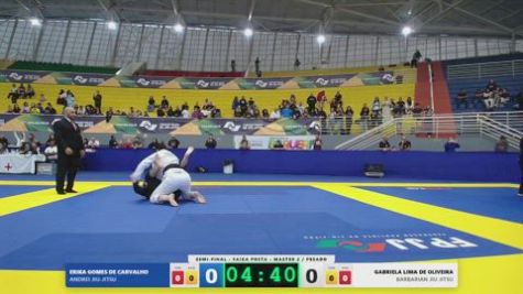 GABRIELA LIMA DE OLIVEIRA vs ERIKA GOMES DE CARVALHO 2026 FPJJ Circuito Paulista GI Etapa 3