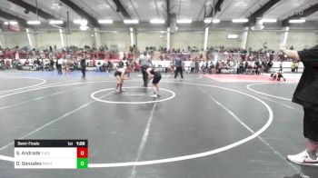 101 lbs Semifinal - Sakura Andrade, Tucson Pride WC vs Devehnee Gonzales, Monte Vista Takedown Club