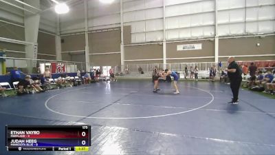 175 lbs Placement Matches (16 Team) - Ethan Vayro, Maryland vs Judah Heeg, Minnesota Blue