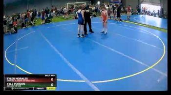 114 lbs Round 5 - Tyler Morales, Simmons Academy Of Wrestling vs Kyle Purdon, WFG Waterford