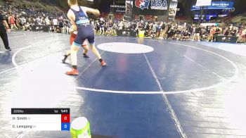 220 lbs Rnd Of 64 - Hayden Smith, Indiana vs Cael Leisgang, Wisconsin