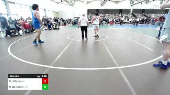 133-A lbs Consi Of 8 #2 - Lucas Buskirk, Pen Argyl vs Caide Wileczek, Hammer