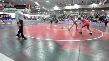 174 lbs Champ. Round 1 - Evan Sepanlou, Concordia (Neb.) vs Danny Diaz, Grand View (Iowa)