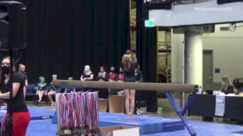 Hannah Huang - Women's Pairs, Springfield Gymnastics and Aquatics Center - 2021 Women's Xcel Region 4 Championships