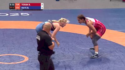 68 kg Qualification - Brooklyn Hays, USA vs Buse Tosun, TUR