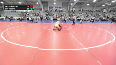 152 lbs Rr Rnd 2 - Greyden Gustas, Average Joes - HSB vs Quin Regnier, Mat Warriors White HS - HSB